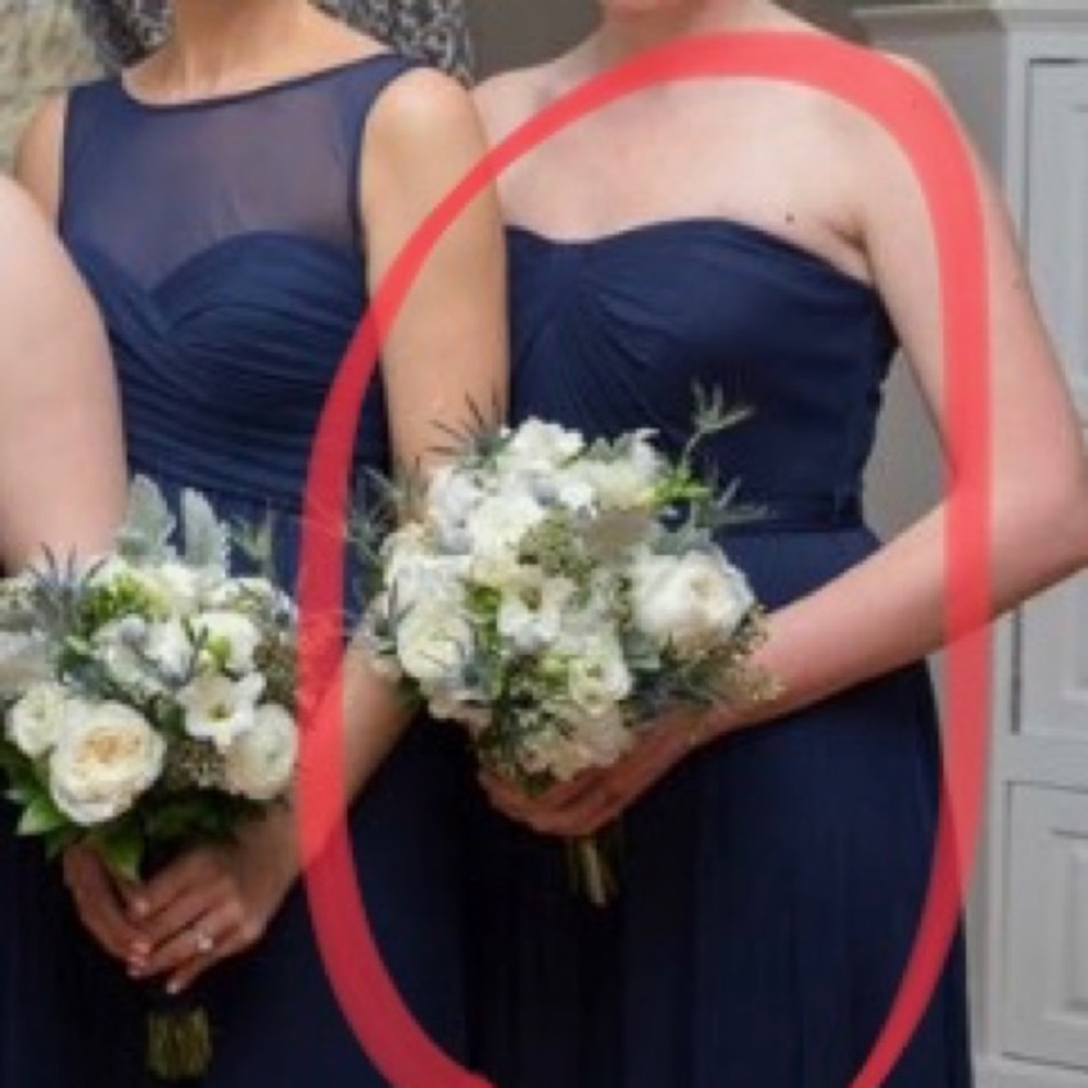 DAVID'S BRIDAL
Versa Convertible Mesh 
Bridesmaid